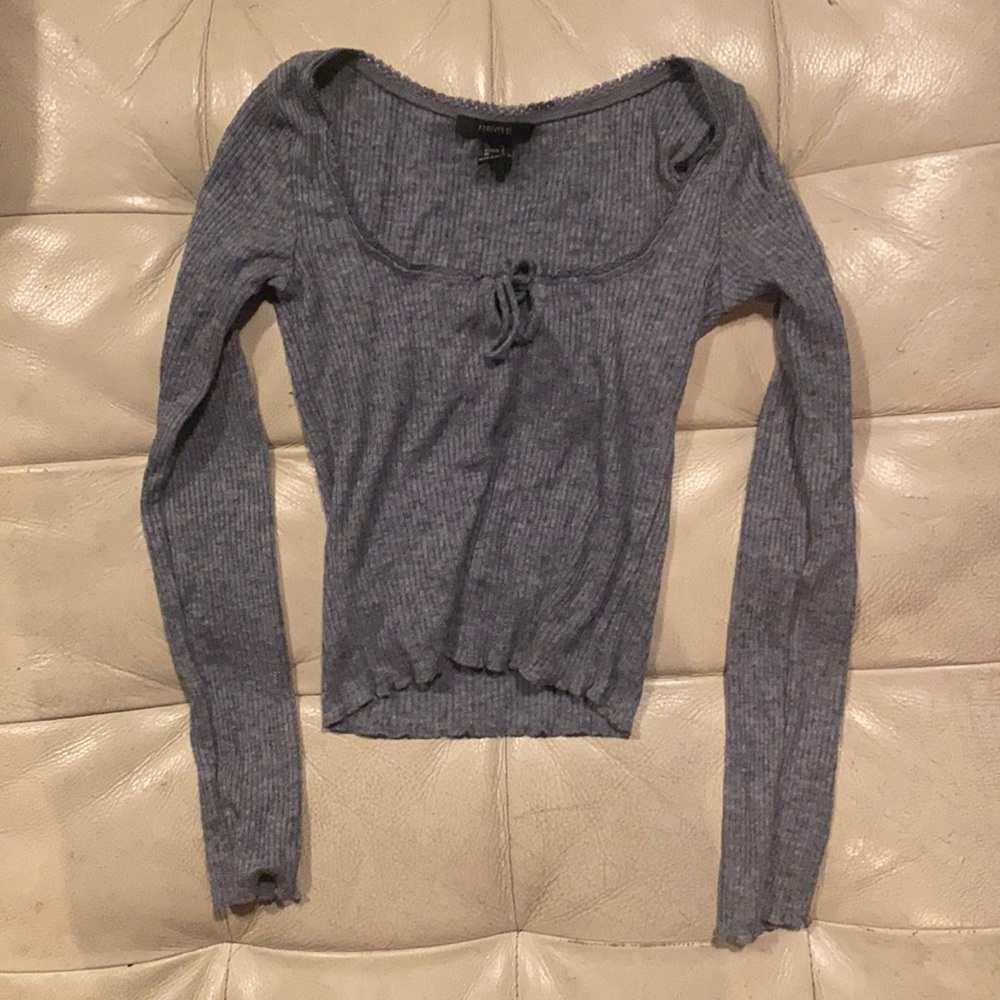 Forever 21 Ribbed Long Sleeve